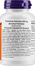 Palmitynian askorbylu w kapsułkach - Now Foods Ascorbyl Palmitate — Zdjęcie N2