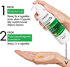 PRZECENA! Odżywka dermatologiczna 2 w 1 przeciwłupieżowa do wszystkich rodzajów włosów i podrażnionej skóry głowy - Vichy Dercos 2in1 Shampoo * — Zdjęcie N4