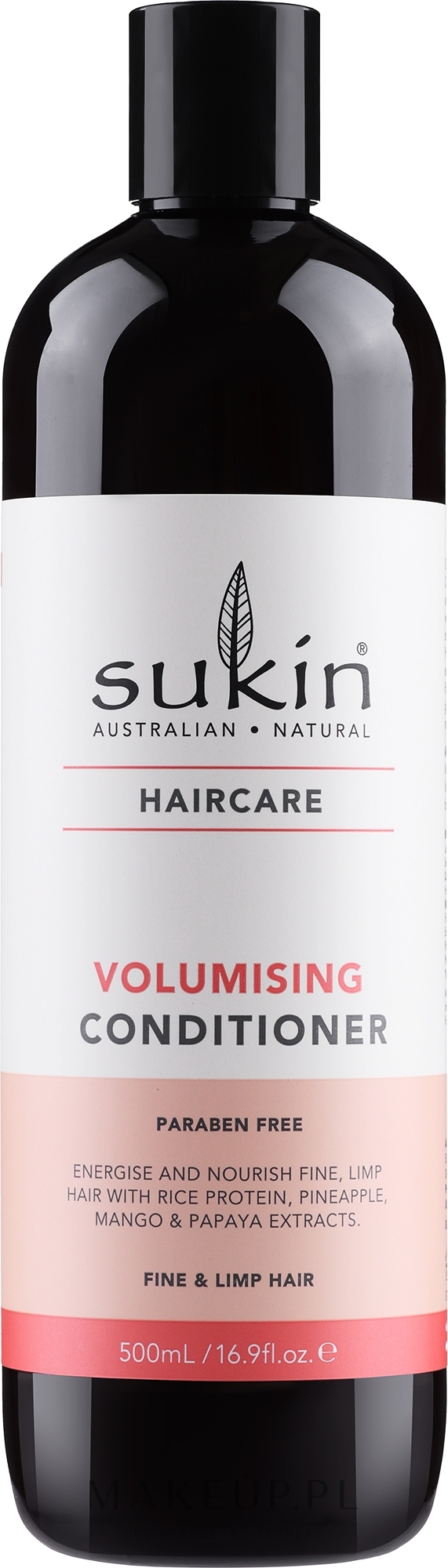 Odżywka dodająca włosom objętości - Sukin Volumising Conditioner — Zdjęcie 500 ml