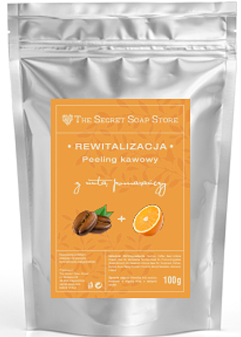 Peeling do ciała Kawa z nutą pomarańczy - Soap&Friends — Zdjęcie N1