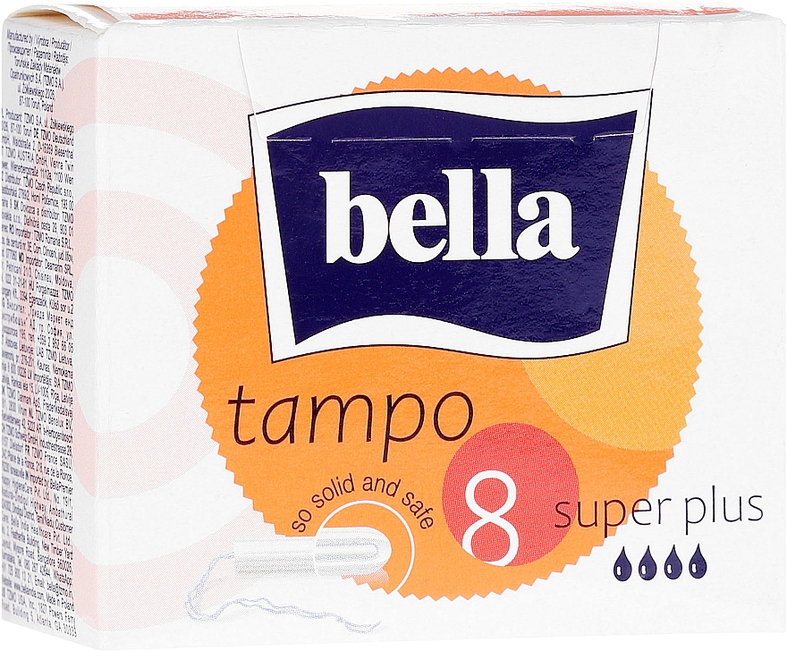 Tampony, 8 szt. - Bella Tampo Premium Comfort Super Plus