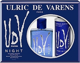Kup Ulric de Varens UDV Night - Zestaw (edt 100 ml + deo 200 ml)