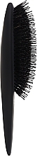 Szczotka do włosów, włosie mieszane, czarna - Olivia Garden Expert Care Curve Boar & Nylon Bristles Matt Black — Zdjęcie N2