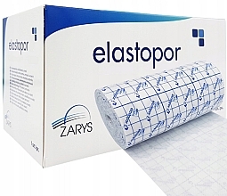 Samoprzylepna taśma opatrunkowa włókninowa, niejałowa,15 cm x 10 m - Zarys Elastopor E Bandage Tape — Zdjęcie N1