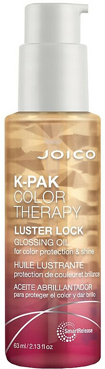 Nabłyszczający olejek do włosów - Joico K-Pak Color Therapy Luster Losk Glossing Oil — Zdjęcie N1