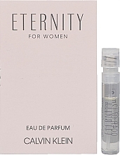 PREZENT! Calvin Klein Eternity For Woman - Woda perfumowana (próbka) — Zdjęcie N1