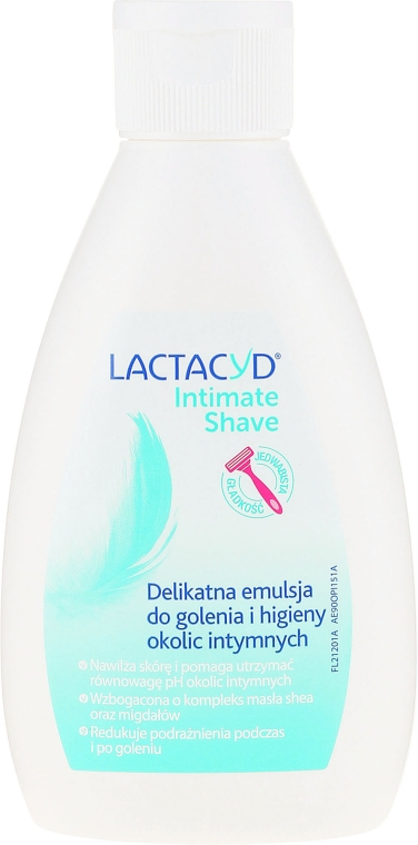 Delikatna emulsja do golenia i higieny okolic intymnych - Lactacyd Intimate Shave — Zdjęcie N2