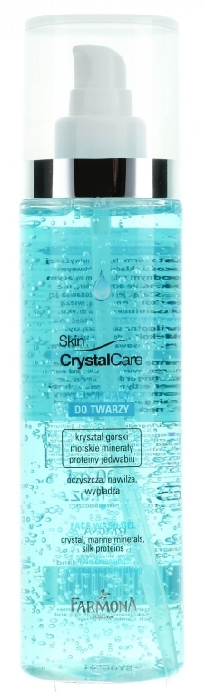 Żel myjący do twarzy - Farmona Skin Crystal Care Face Wash Gel