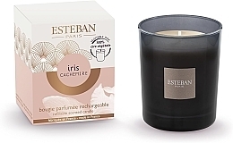 Kup Esteban Iris Cachemire Refillable Scented Candle - Świeca perfumowana