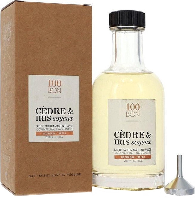 100BON Cedre & Iris Soyeux Refill - Woda perfumowana (wymienna jednostka) — Zdjęcie N1