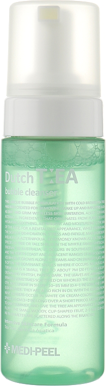 Pianka do mycia twarzy z drzewem herbacianym - MEDIPEEL Dutch Tea Bubble Cleanser — Zdjęcie N1