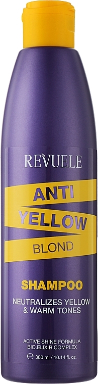 Szampon niwelujący żółte odcienie - Revuele Anti Yellow Blond Shampoo
