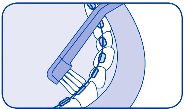 Jednopęczkowa szczoteczka do zębów Single CS 708, fioletowa - Curaprox CS 708 Implant — Zdjęcie N3