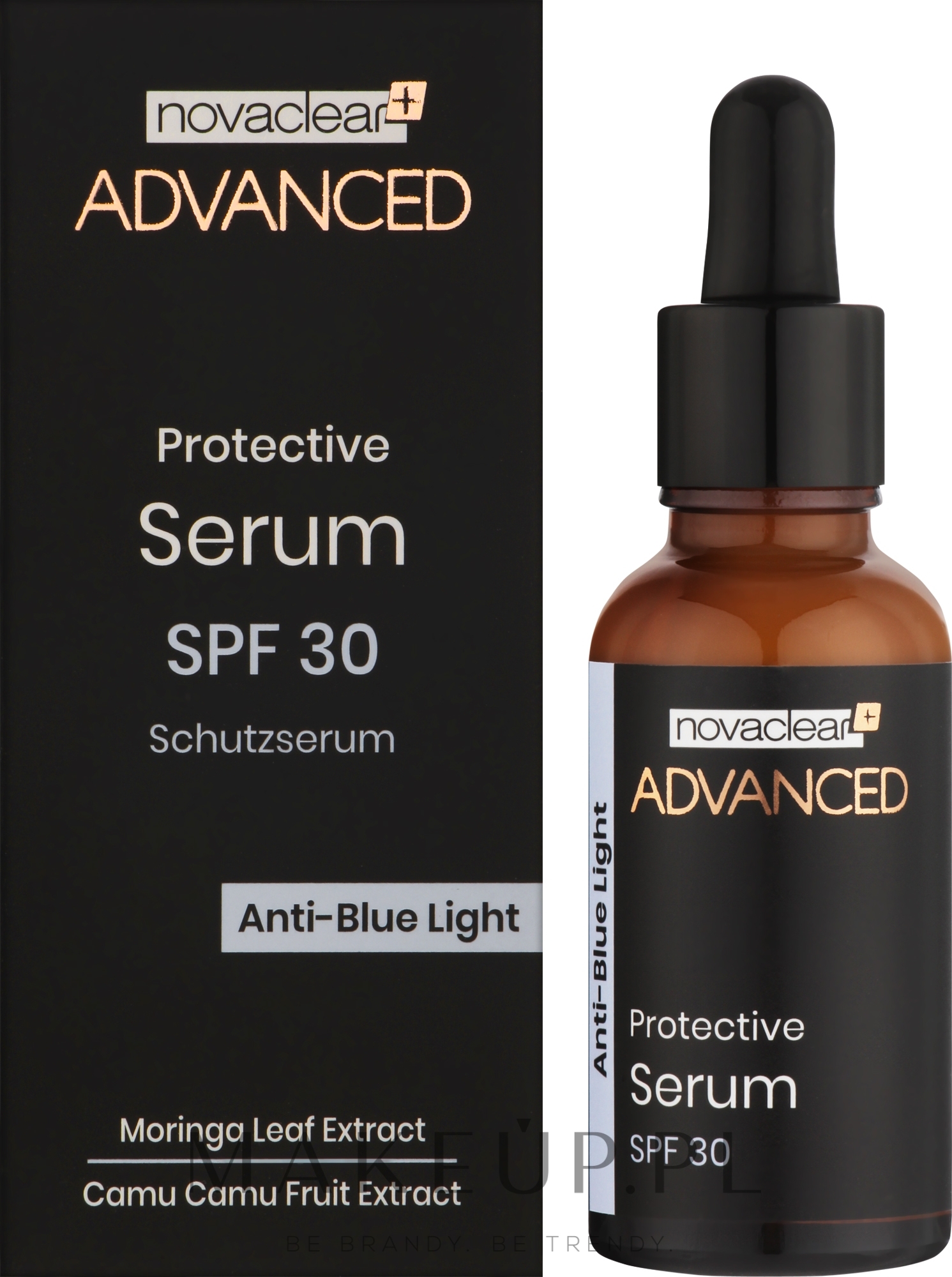 Serum chroniące przed niebieskim światłem SPF 30 - Novaclear Advanced Protective Serum Anti-Blue Light SPF 30 — Zdjęcie 30 ml