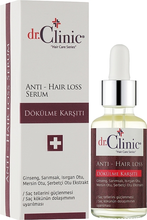Serum przeciw wypadaniu włosów - Dr. Clinic Anti-Hairloss Hair — Zdjęcie N2