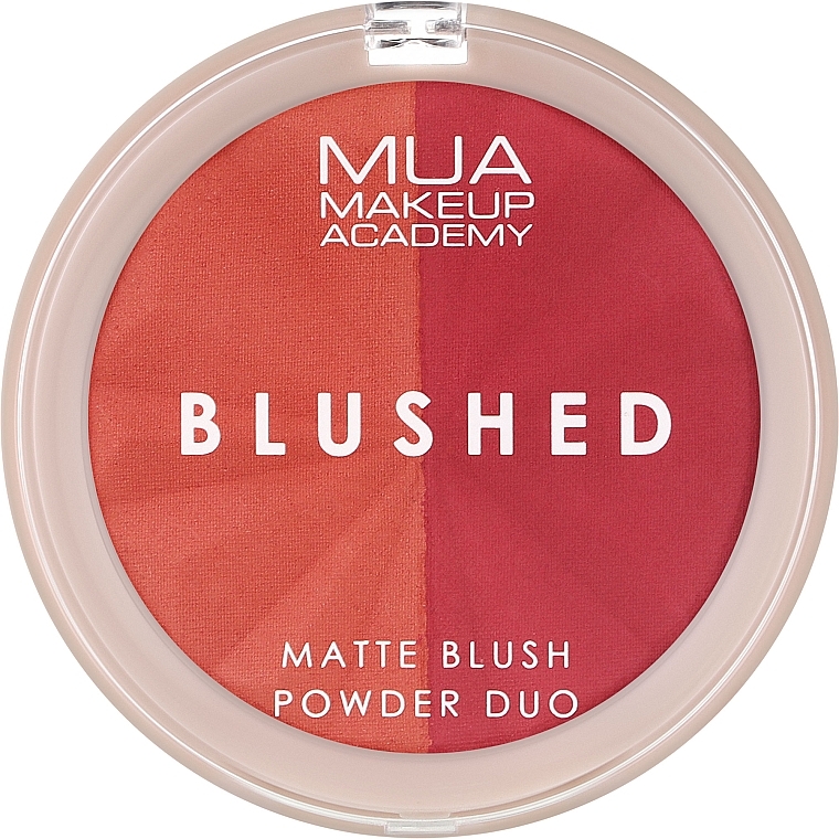 Podwójny róż do twarzy - MUA Blushed Duo Powder Blusher — Zdjęcie N2