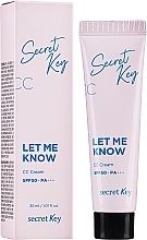Krem CC - Secret Key Let Me Know CC Cream — Zdjęcie N2