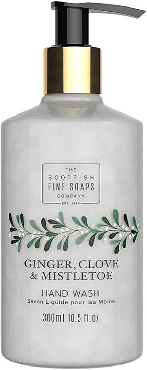 Mydło do rąk w płynie - Scottish Fine Soaps Ginger,Clove & Mistletoe Hand Wash — Zdjęcie N1