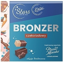 Czekoladowy bronzer do twarzy - Stars from The Stars x Wedel Chocolate Bronzer — Zdjęcie N2