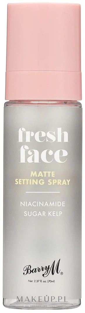 Spray utrwalający makijaż - Barry M Fresh Face Matte Setting Spray — Zdjęcie 70 ml