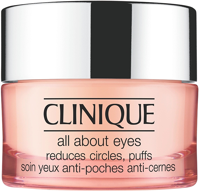 Lekki krem zmniejszający cienie, opuchnięcia i zmarszczki pod oczami - Clinique All About Eyes