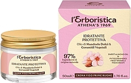 Krem przeciwzmarszczkowy z olejkiem migdałowym - Athena's L'Erboristica Cream Viso Prime Rughe — Zdjęcie N1