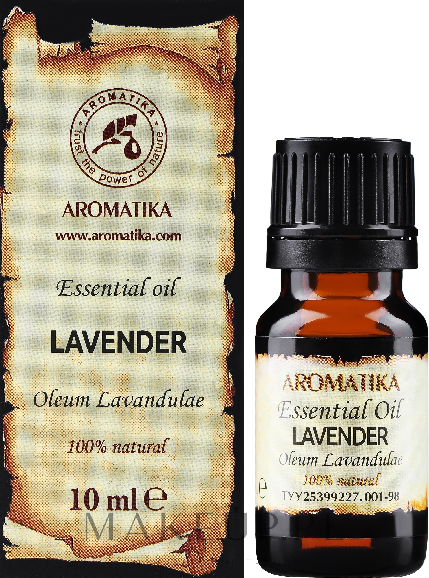 100% naturalny olejek lawendowy - Aromatika — Zdjęcie 10 ml