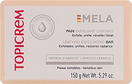 Kup Złuszczające mydło do twarzy i ciała - Topicrem Mela Unifying Exfoliating Bar