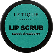 Kup Truskawkowy peeling do ust - Letique Cosmetics Lip Scrub