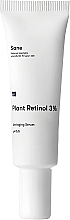 Serum do twarzy z retinolem - Sane Plant Retinol 3% + Vitamin F 2% Anti-aging Serum pH 5.5 — Zdjęcie N2