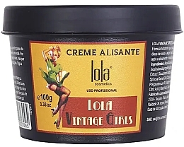 Krem wygładzający, zmniejszający objętość włosów - Lola Cosmetics Vintage Girls Volume Reducer Cream — Zdjęcie N1