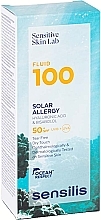 Fluid do twarzy z filtrem przeciwsłonecznym - Sensilis Fluid 100 Solar Allergy SPF50+ — Zdjęcie N2