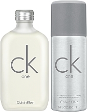 Calvin Klein CK One - Zestaw (edt/100ml + deo/150ml) — Zdjęcie N1