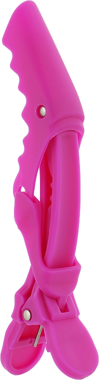 Spinka do włosów, gumowana, różowa - Vero Professional — Zdjęcie N1
