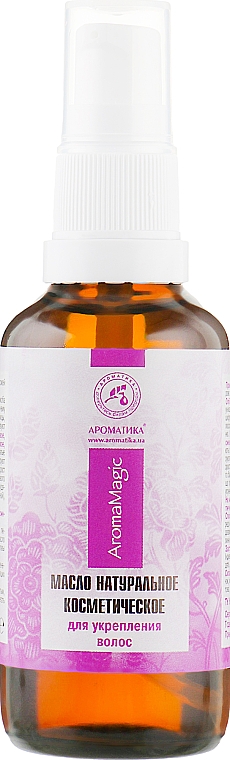 Olejek wzmacniający włosy - Aromatika — Zdjęcie N2