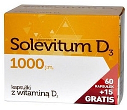 Kup Kapsułki z witaminą D3 1000 IU - Aflofarm Solevitum D3 1000