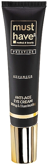 Liftingująco-rozświetlający krem ​​pod oczy - MustHave Prestige Advanced Anti-age Eye Cream — Zdjęcie N1