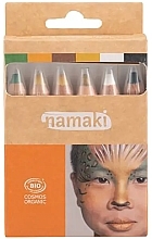 Kup Zestaw kredek do malowania twarzy - Namaki Set Wild life Skin Colour Pencils (f/paint/6x2,1g)