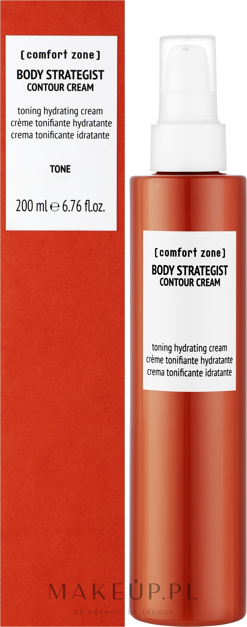 Tonizujący balsam do ciała - Comfort Zone Body Strategist Contour Cream — Zdjęcie 200 ml