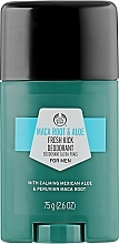 Dezodorant w sztyfcie dla mężczyzn Maca i aloes - The Body Shop Maca Root & Aloe Fresh Kick Deodorant — Zdjęcie N1