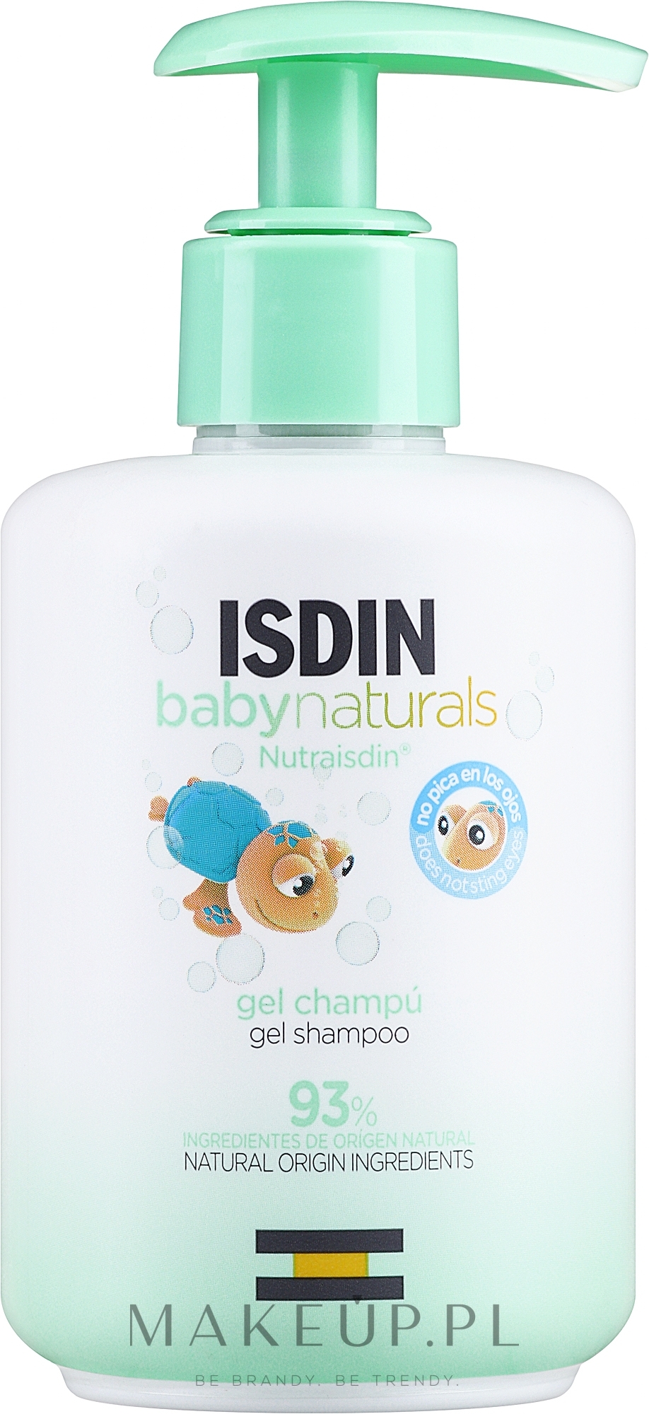 Szampon dla niemowląt w żelu - Isdin Baby Naturals Gel Shampoo — Zdjęcie 200 ml