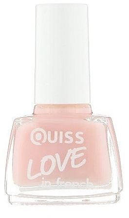 Lakier do paznokci - Quiss Love In French Nail Polish — Zdjęcie N1