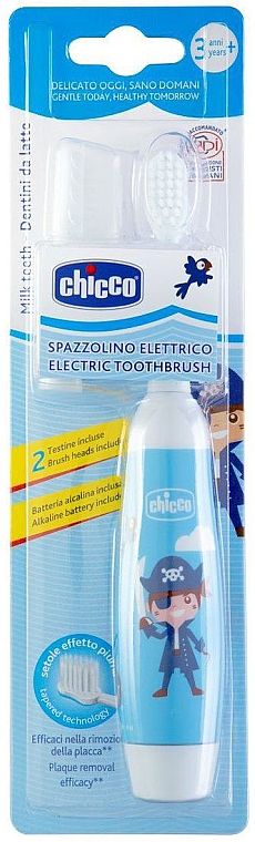 Elektryczna szczoteczka do zębów dla dzieci, niebieska - Chicco — Zdjęcie N8