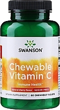 Kup Witamina C w tabletkach do żucia, wiśniowa, 500 mg - Swanson Chewable Vitamin C Cherry