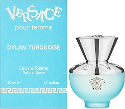 Versace Dylan Turquoise pour Femme - Woda toaletowa — Zdjęcie N2