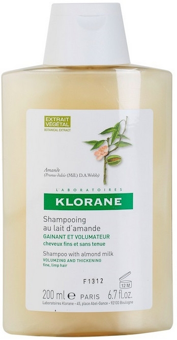 Szampon z mlekiem migdałowym dodający włosom objętości - Klorane Volumising Shampoo with Almond Milk — Zdjęcie N3