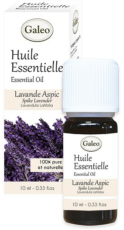 Olejek lawendowy - Galeo Organic Essential Oil Lavande Aspic — Zdjęcie N1