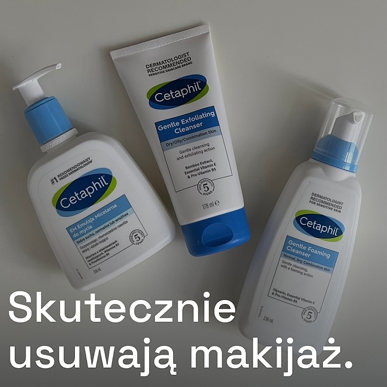 Delikatny żel oczyszczający do twarzy z peelingiem - Cetaphil Gentle Exfoliator Cleansing — Zdjęcie N10