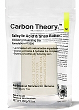 Mydło do mycia twarzy z kwasem salicylowym - Carbon Theory Salicylic Acid Exfoliating Bar — Zdjęcie N1