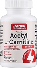 Acetylokarnityna w kapsułkach - Jarrow Formulas Acetyl L-Carnitine 500 mg — Zdjęcie N1